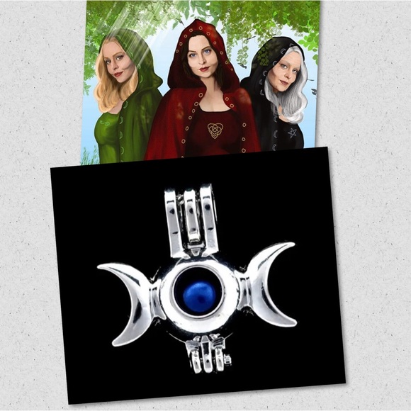 Jewelry - $2 Triple Goddess Opening Charm $2 WITH ANY ORDER OF $10 OR MORE
